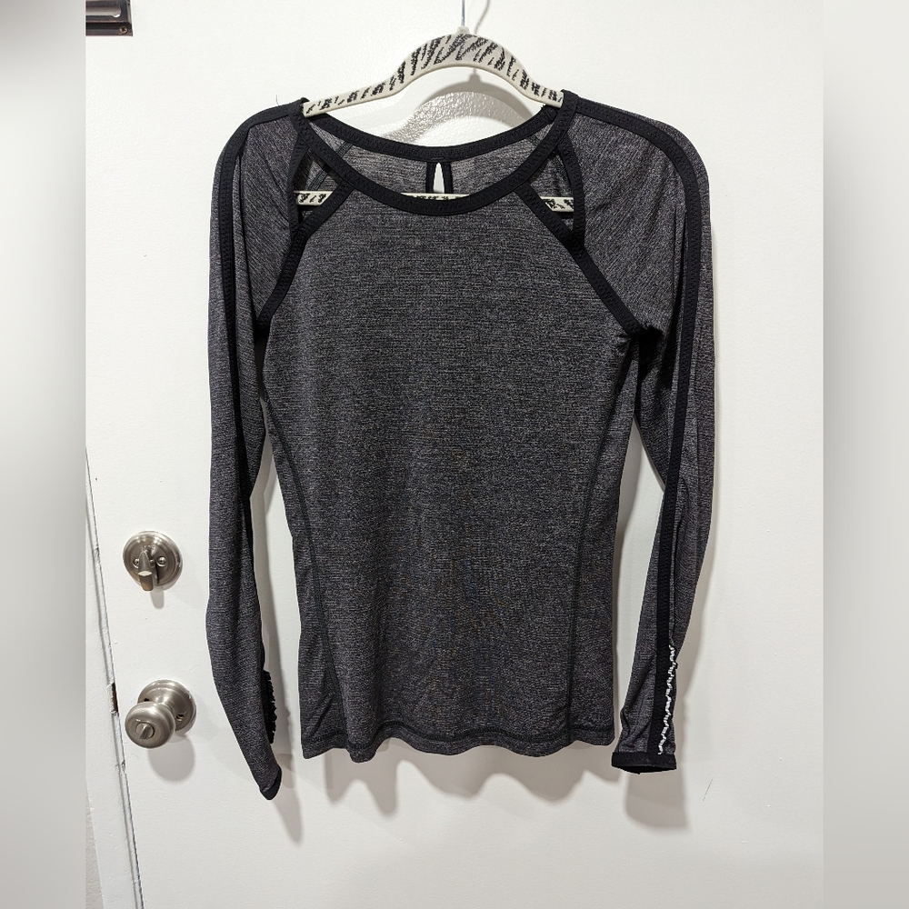 Lululemon Work Out Long Sleeve Shirt